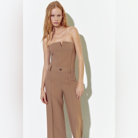 NWT Zara Woman Cullotes Cropped Pants Size XS - Picture 5 of 13